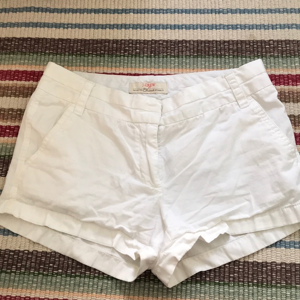 White j crew chino short!